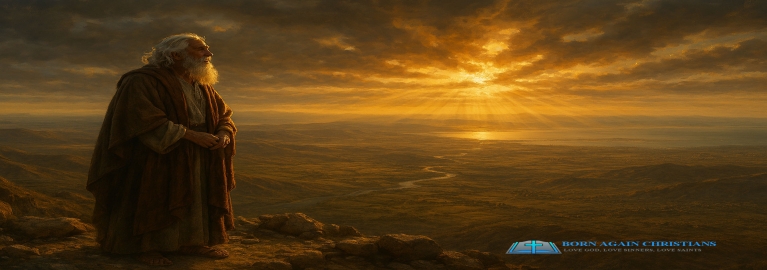 Moses on Mount Nebo - He Saw the Vision but Not the Possession