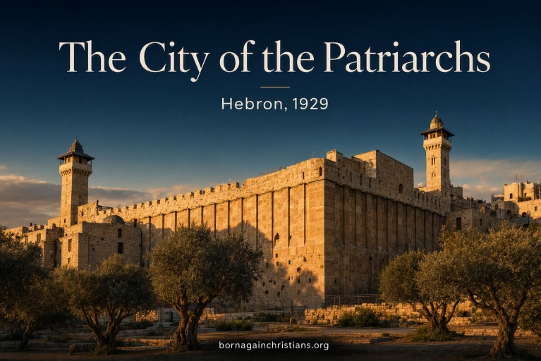A look at Hebron - The City of the Patriarchs - and the Sabbath They Were Murdered