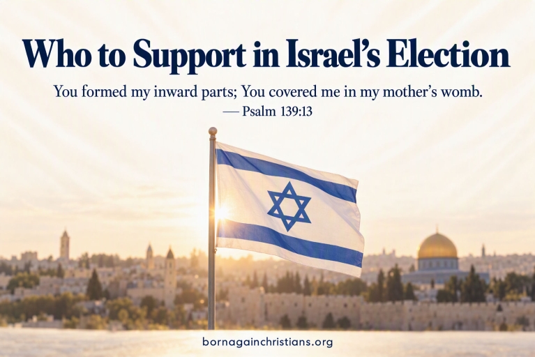 Who to Support in Israel’s Election - Looking Through a Biblical Lens